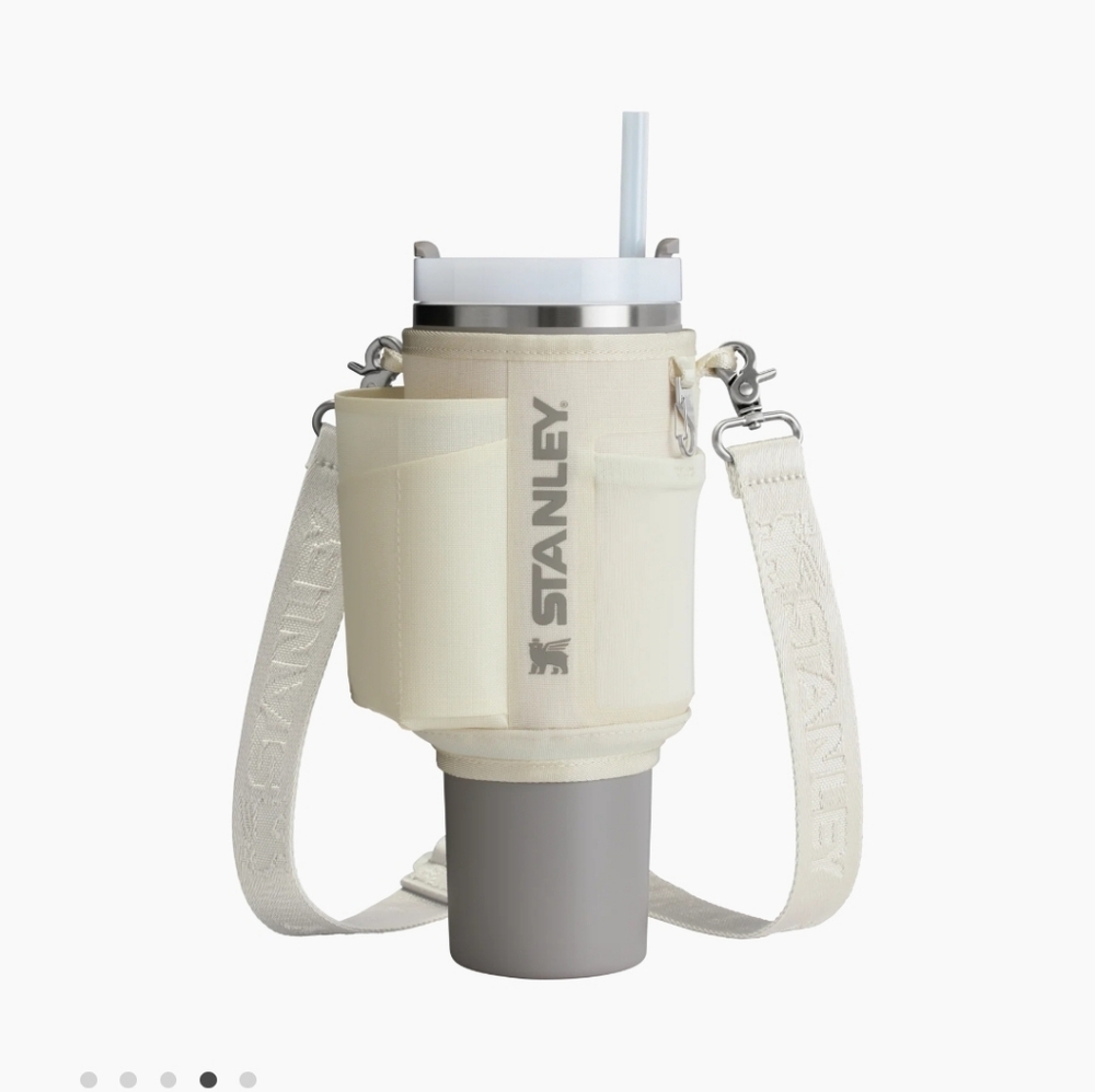NWT Stanley All Day 40 oz Quencher Carry-All in Cream